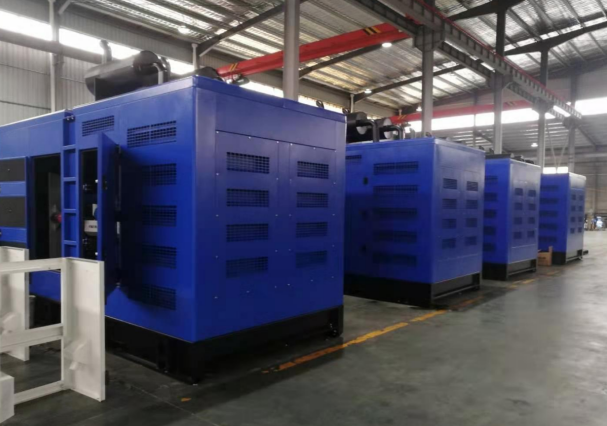 four units 770kva industrial generator