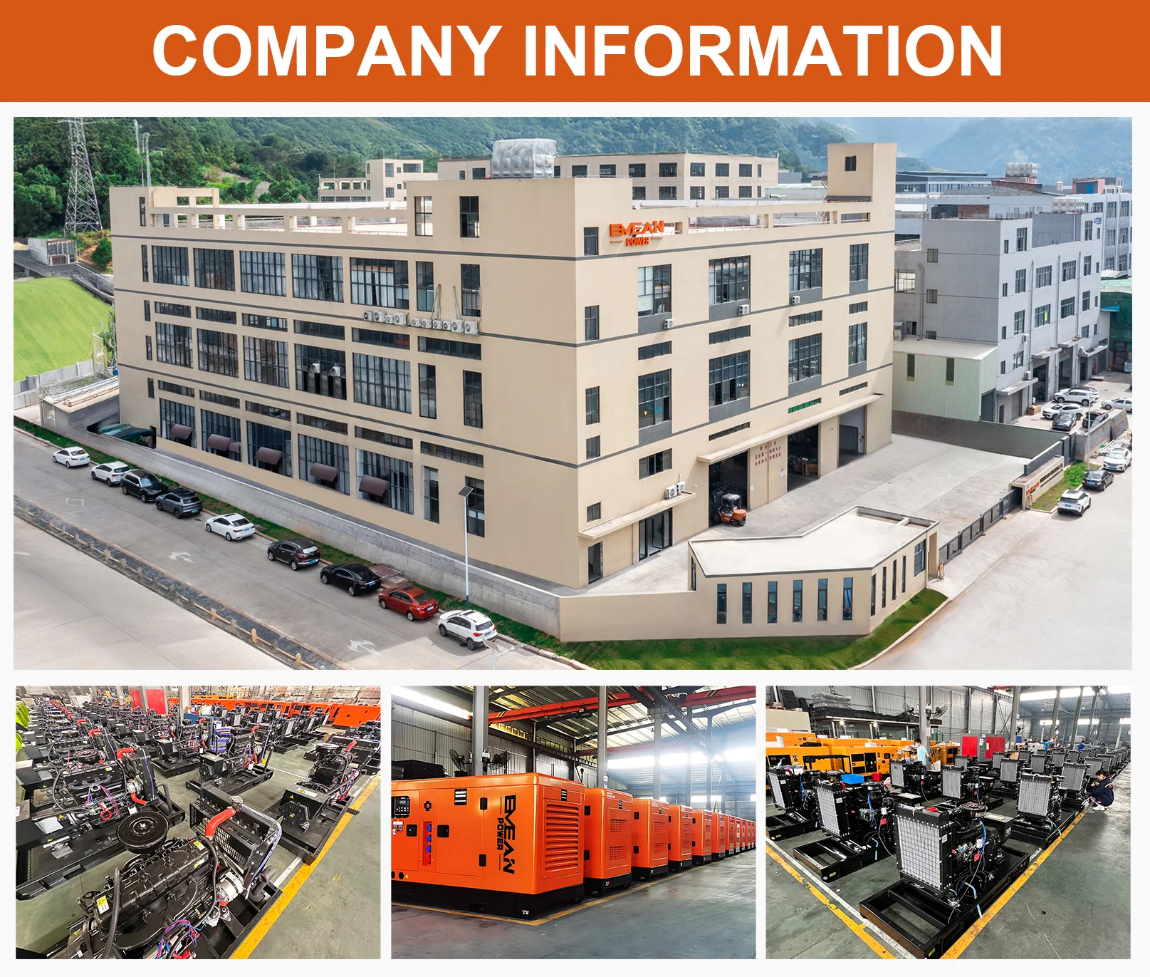 Máy phát điện Nhà máy thương mại